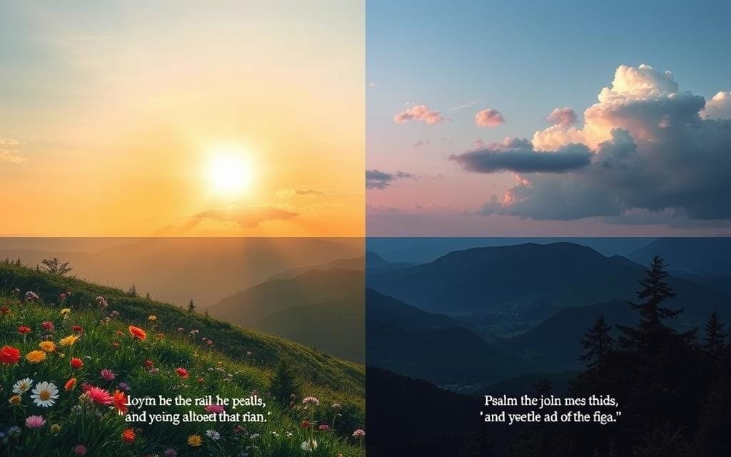 Salmos para diferentes emoções